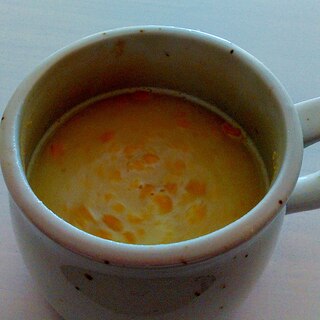 クリームコーン缶で☆美味しいスープ